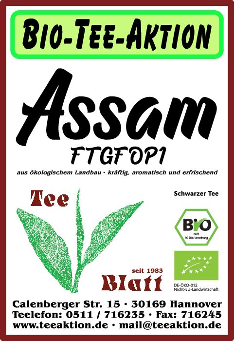 [A1] Bio-Tee-Aktion: Assam FTGFOP1
