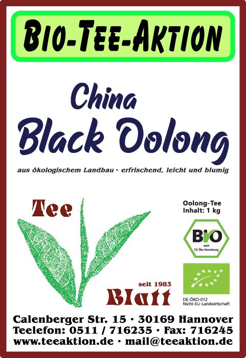 [A7] Bio-Tee-Aktion: China Black Oolong
