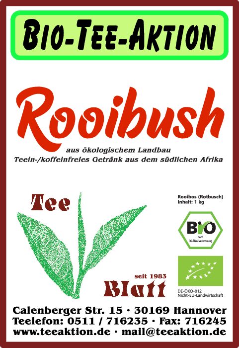 [A10] Bio-Tee-Aktion: Rooibush